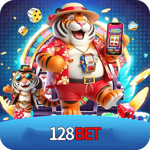 Imagem promocional da 128bet mostrando a plataforma e suas vantagens